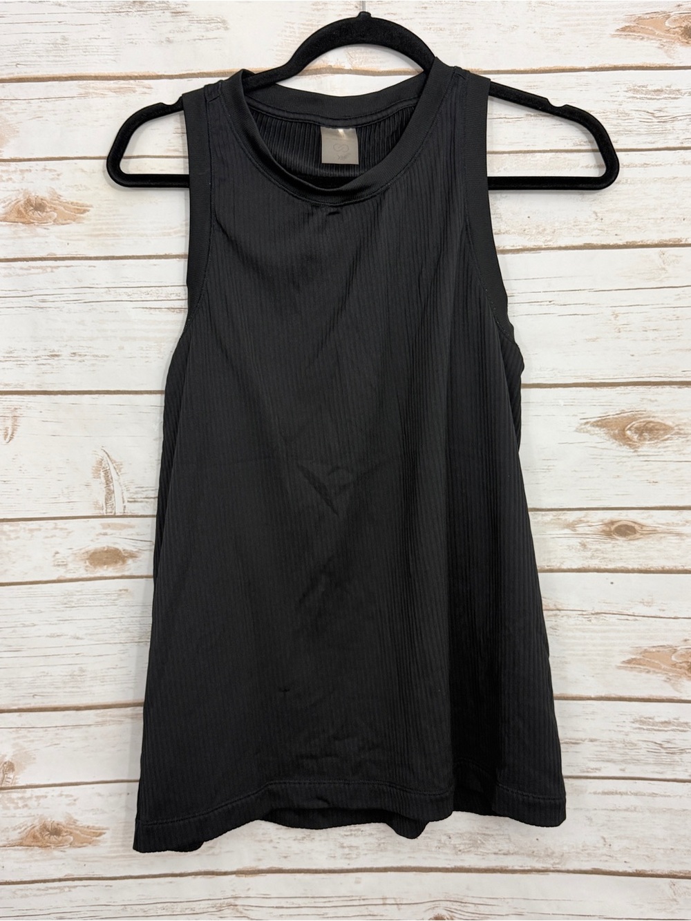 Calia Carrie Underwood Black ribbed Active Athletic Tank Top XL